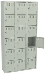 Eighteen Box Lockers 