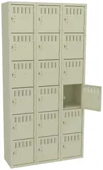 Eighteen Box Lockers 