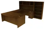 Bow Front U-Shaped Desk