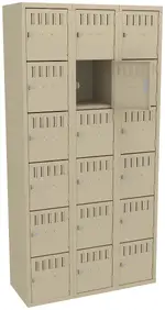 Eighteen Box Lockers 