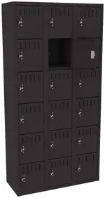 Eighteen Box Lockers 