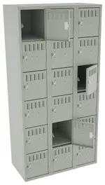 Eighteen Box Lockers 