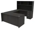 Bow Front U-Shaped Desk