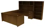 Bow Front U-Shaped Desk