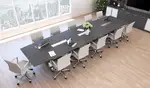 Boat Shaped Conference Table