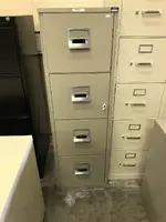 Vertical FireProof File Cabinet