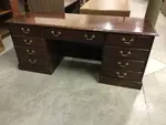 Solid Wood Traditional Hooker Desk