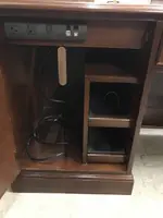 Solid Wood Traditional Hooker Desk