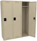 Large Triple Lockers