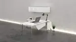 Modern L Shaped Desk with Storage