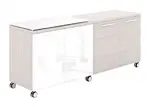Mobile Credenza Storage Cabinet