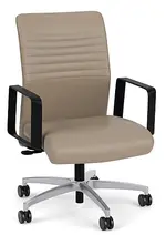 Vinyl Mid Back Conference Room Chair