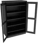 Cabinet with See Through Doors
