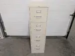 Putty HON 4 Drawer Vertical Filing Cabinets