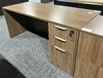 Desk with Pedestal Drawers