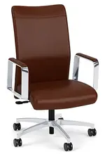 Leather High Back Conference Room Chair