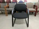 HON Black Matching Guest Chairs