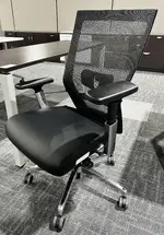 Mesh Back Office  Chair with Adjustable Armrests