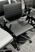 Vinyl Conference Chair with Armrests