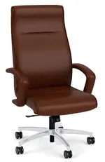 Leather High Back Conference Room Chair