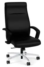 Leather High Back Conference Room Chair