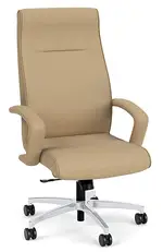 Leather High Back Conference Room Chair