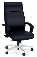 Leather High Back Conference Room Chair