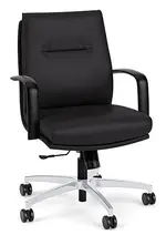 Vinyl Mid Back Conference Room Chair