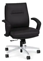 Vinyl Mid Back Conference Room Chair