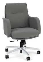 Vinyl Mid Back Conference Room Chair