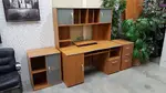 Desk with Hutch Drawers and Shelves