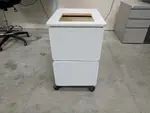 Putty Rolling 2 Drawer Pedestal File