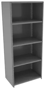 Enclosed Steel Shelving  - 20 Gauge