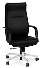 Leather High Back Conference Room Chair