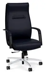 Leather High Back Conference Room Chair