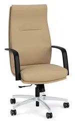 Leather High Back Conference Room Chair