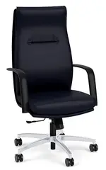 Leather High Back Conference Room Chair