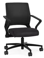 Mesh Back Conference Chair with Vinyl Seat