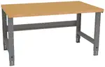 Wood Height Adjustable Workbench
