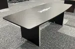 8' Conference Table with Metal Accents