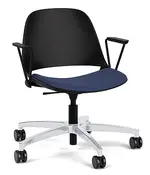 Conference Room Chair with Fabric Seat