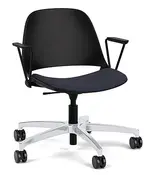 Conference Room Chair with Fabric Seat