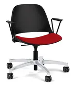 Conference Room Chair with Fabric Seat