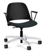Conference Room Chair with Fabric Seat