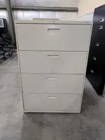 Tan HON 4 Drawer Lateral File Cabinet