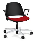 Conference Room Chair with Fabric Seat