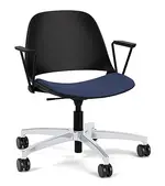 Conference Room Chair with Fabric Seat