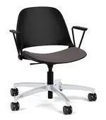 Conference Room Chair with Fabric Seat