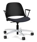 Conference Room Chair with Fabric Seat