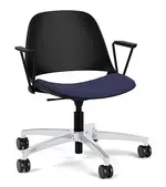 Conference Room Chair with Fabric Seat